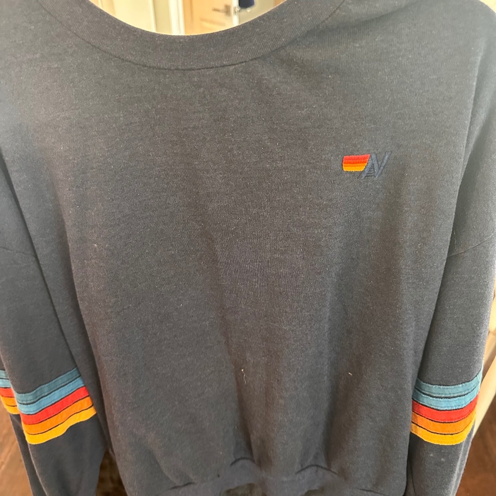 Navy blue Aviator Nation XL sweatshirt